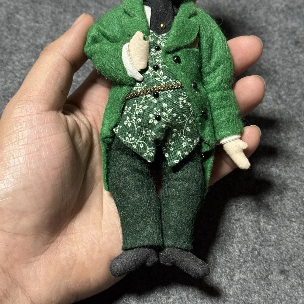 Gladys Boalt Wizard The Wizard Of‎ Oz Artisan Signed Cloth Christmas Ornament